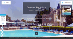 Desktop Screenshot of hotel-kerjuliette-bretagne.com